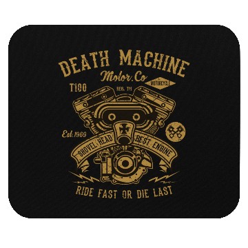 Discover Death Machine Mouse Pads