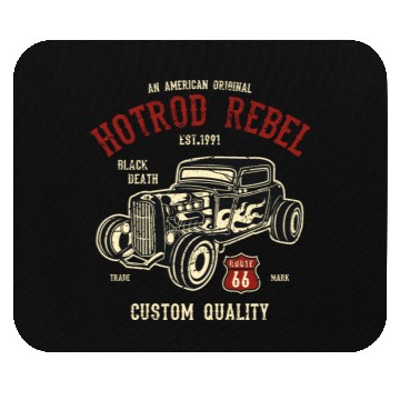 Discover Hot Rod Rebel Mouse Pads