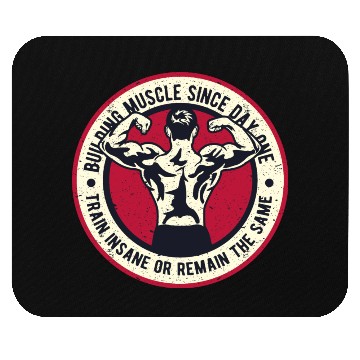Discover Building Muscle Mouse Pads