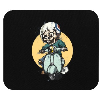 Discover skel biker Mouse Pads