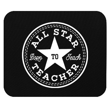 Discover All star teacher Mouse Pads