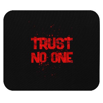 Discover trust no one Mouse Pads