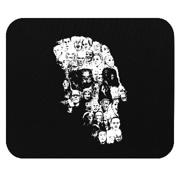 Discover Horror Skull Mouse Pads