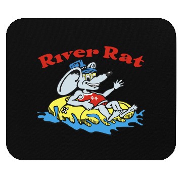 Discover River Rat Swim Mouse Pads