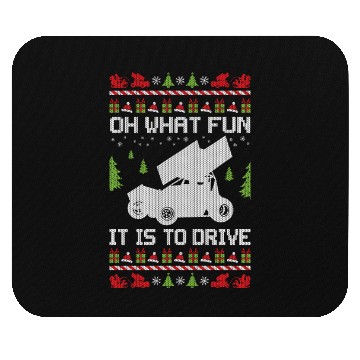 Discover Sprint Car Christmas Mouse Pads