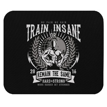 Discover Train Insane Mouse Pads