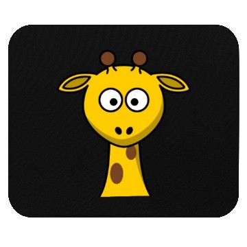Discover Baby Giraffe Mouse Pads
