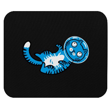 Discover Space cat Mouse Pads