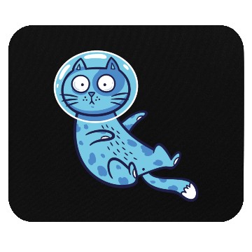 Discover Space cat Mouse Pads