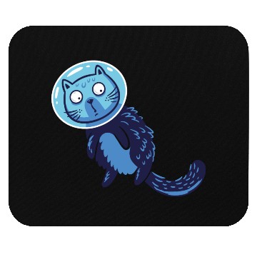 Discover Space cat Mouse Pads