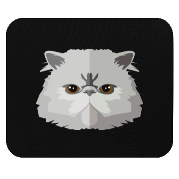 Discover Cat face Mouse Pads