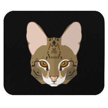 Discover Cat face Mouse Pads