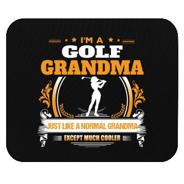 Discover Golf Grandma Mouse Pads Gift Idea