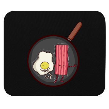 Discover BACON X EGG FRYPAN Mouse Pads