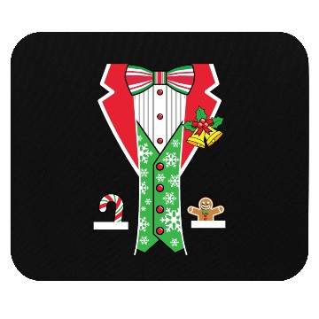 Discover Christmas Tuxedo Mouse Pads