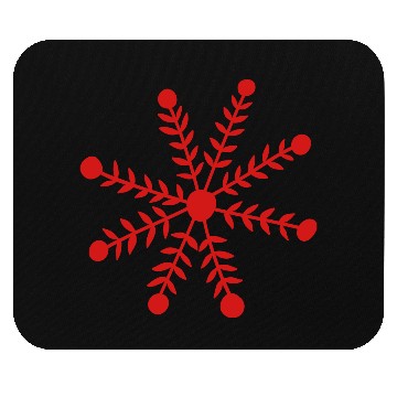 Discover Snowflake Mouse Pads