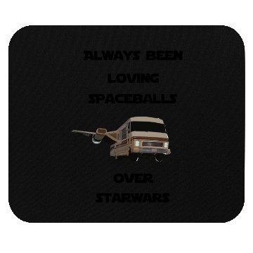 Discover spaceballs over starwars Mouse Pads