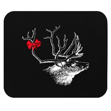 Discover CHRISTMAS DEER Mouse Pads
