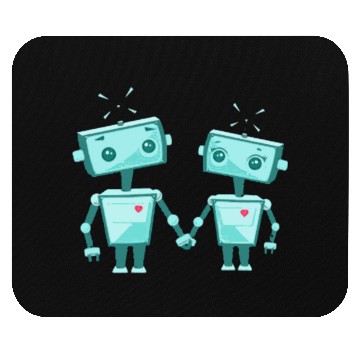 Discover Robot Mouse Pads