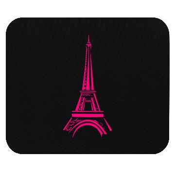 Discover Eiffel Pink Tower Mouse Pads