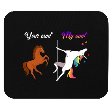 Discover Your aunt my aunt Unicorn Mouse Pads