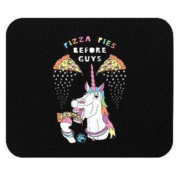Discover Pizza Pies Before Guys Unicorn Outline Mouse Pads
