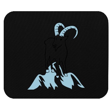 Discover goat Mouse Pads