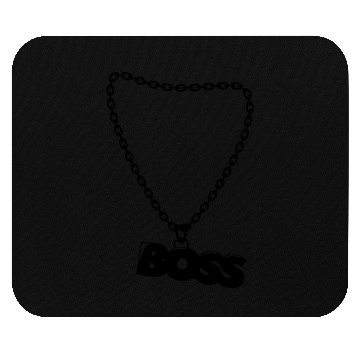 Discover Boss necklace Mouse Pads