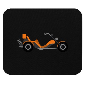 Discover chopper Mouse Pads