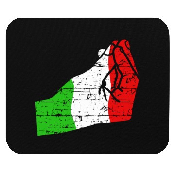 Discover Funny Italian hand gesture Mouse Pads