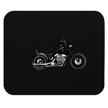 Discover chopper Mouse Pads
