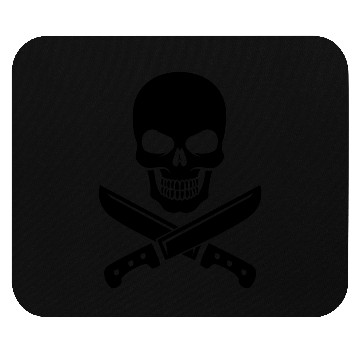 Discover skull cook Mouse Pads