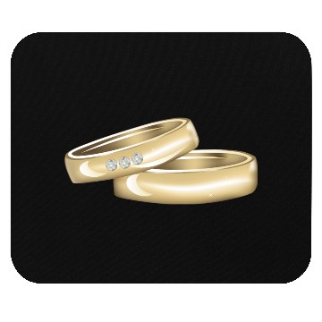 Discover Wedding rings 03 Mouse Pads