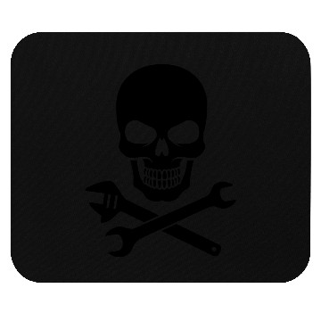 Discover skull tools Mouse Pads