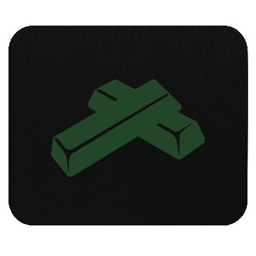 Discover Gold ingot Mouse Pads