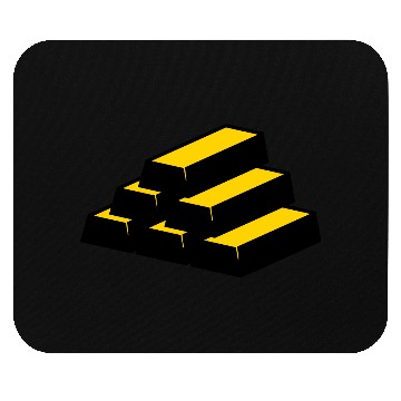 Discover Gold ingot Mouse Pads