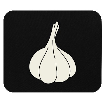 Discover garlic knoblauch veggie vegetable gemuese2 Mouse Pads