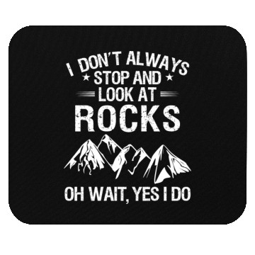 Discover Geology/Geologist/Earth Science/Rocks/Gift/Present Mouse Pads