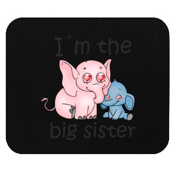 Discover I'm the Big Sister B Mouse Pads