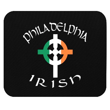 Discover Ireland Pride Philadelphia Irish Celtic Cross Mouse Pads