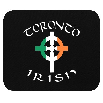 Discover Ireland Canada Pride Celtic Cross Toronto Irish Mouse Pads