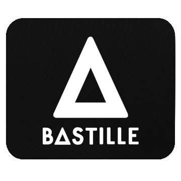 Discover Bastille Rock Band Triangle Logo Mouse Pads