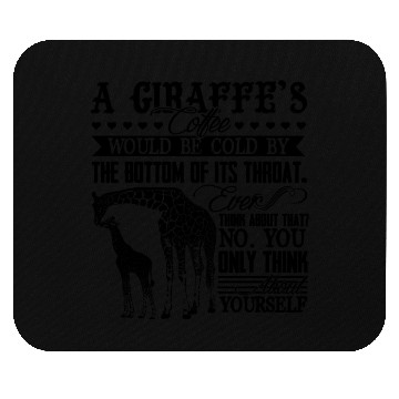 Discover Giraffe's Coffee Mouse Pads