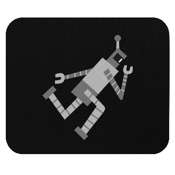 Discover robot dancing Mouse Pads