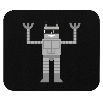 Discover hero robot Mouse Pads
