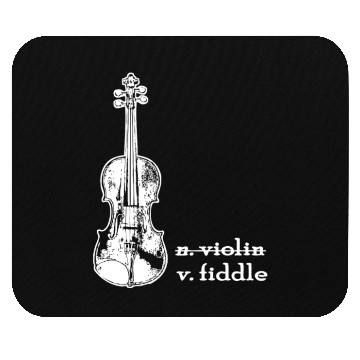 Discover Fiddle Not Violin - Fiddler Gift, Violinist Gift Mouse Pads