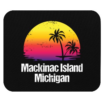 Discover Summer Vacation Mackinac Island Mouse Pads