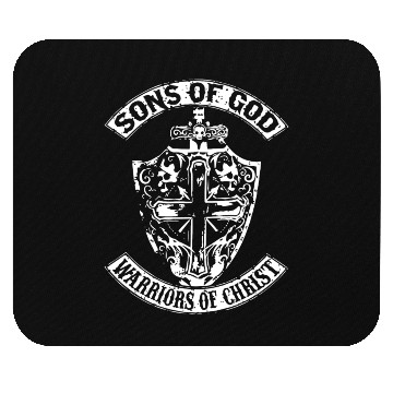 Discover Sons of god warriors of christ Mouse Pads