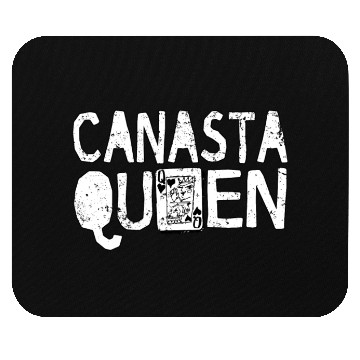 Discover Fun Card Game Mouse Pads Canasta Queen