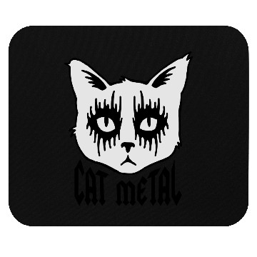 Discover cat metal Mouse Pads